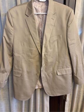 Ralph Lauren  Black Label!!! Tan Blazer with Paisley Lining